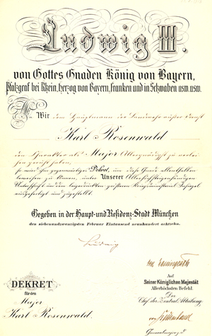 Rosenwald Decree